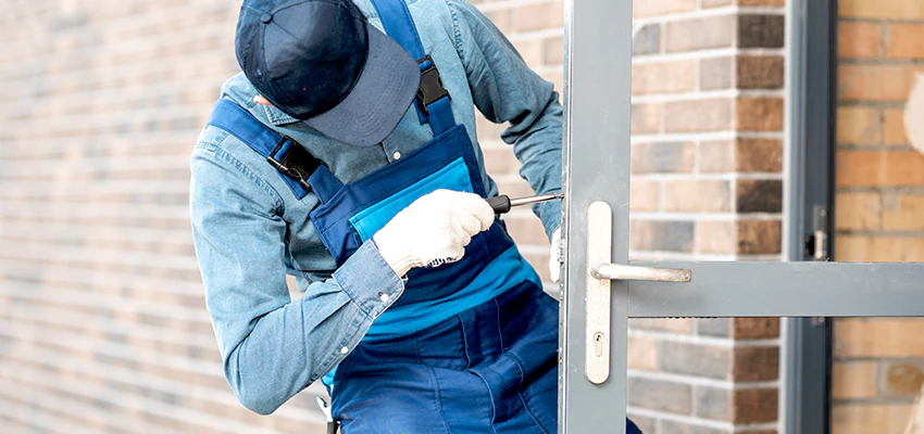 Pivot Storefront Door Locks Installation in Glendale, California