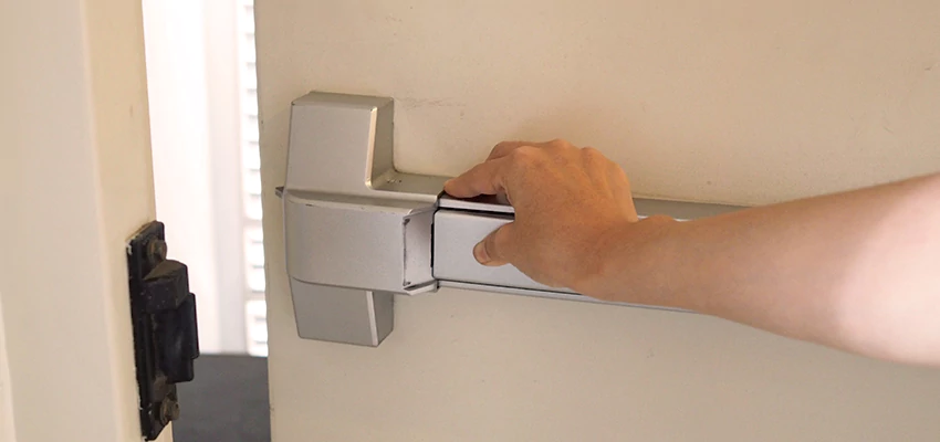 Roller Gate Panic Bar Installation in Glendale, California